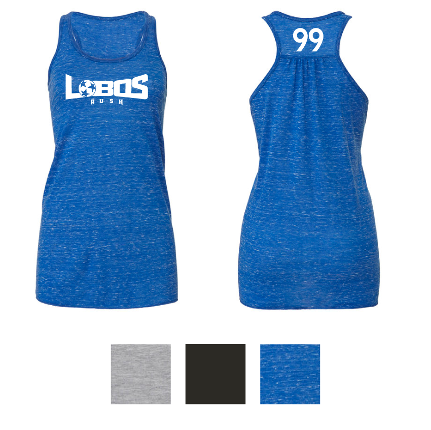 Women's Flowy Racerback Tank- 2009 LLR E64